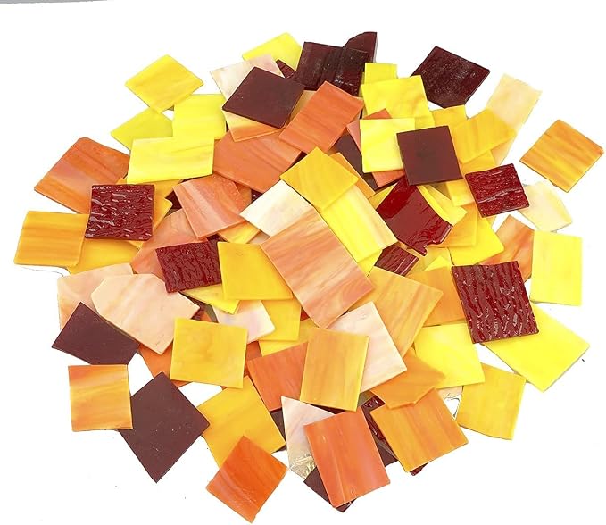 Lanyani Stained Glass Sheets Pieces, Glass Mosaics Tiles by LanyaniArtGlassMosaics
