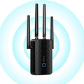 2025 WiFi Extender, 1200MGbps Dual Band WiFi Signal Booster,2.4G&5G High Speed Internet Amplifier, Up to 13800 Sq Ft Coverage, WiFi Booster Dual Compatible with All Routers (1200M)