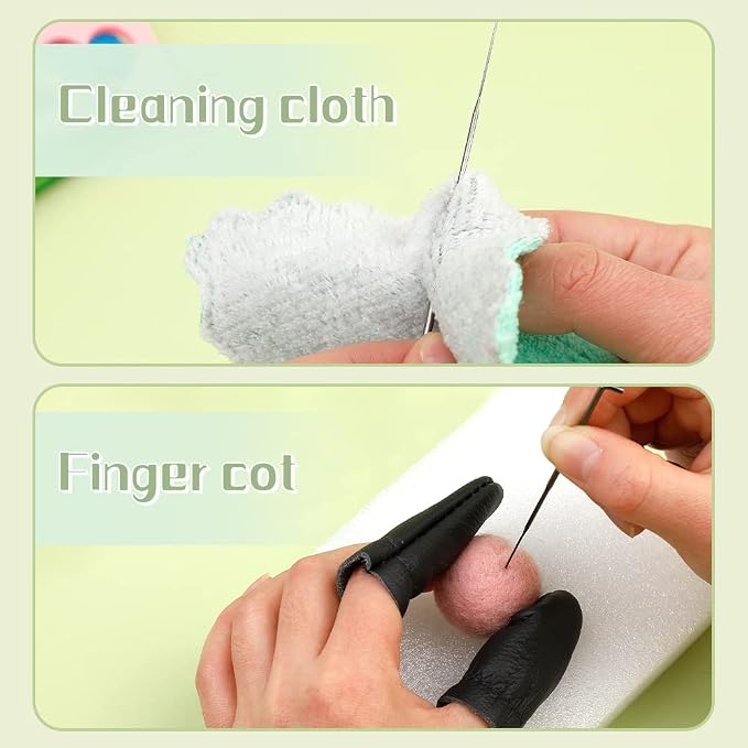 JUPEAN 228 Pcs Needle Felting Kit Wool Felting Tools - Image 4