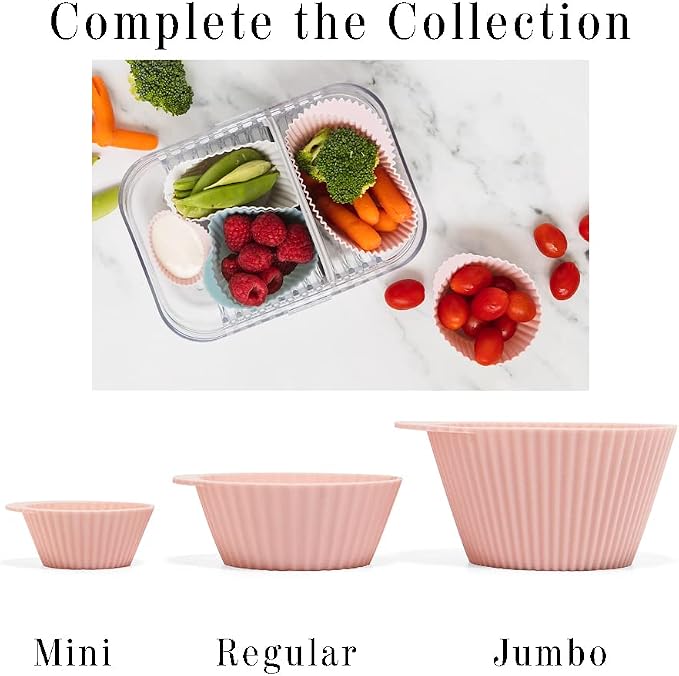 The Silicone Kitchen Reusable Silicone Baking Cup Silicone Muffin Liners - Image 9