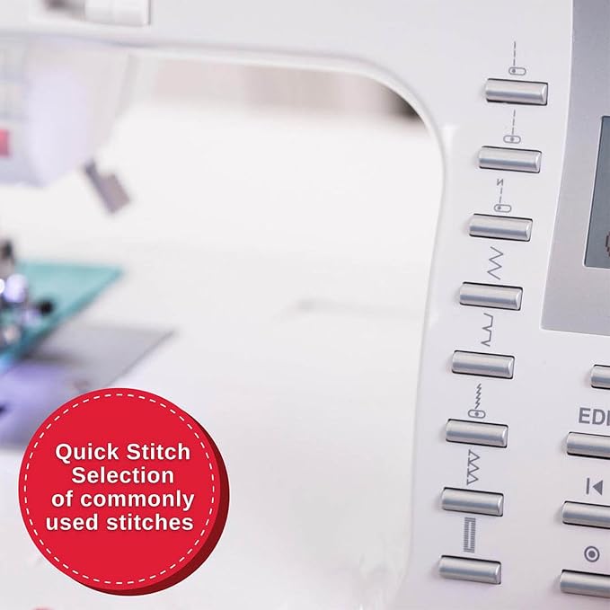SINGER Quantum Stylist 9960 Computerized Sewing & Quilting Machine – Metal - Image 9