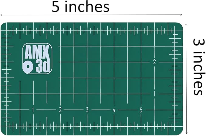 Self-Healing Cutting Mat 3.5 x 5 inch Double-Sided Gridded Surface - Image 2
