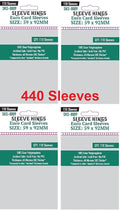 Sleeve Kings Euro Card Sleeves 59 X 92 mm by SleeveKings