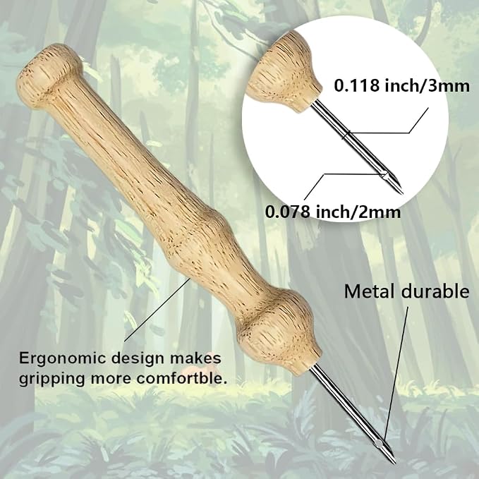 BEUNITONE 3PCS Landscape Punch Needle Kit - Image 3
