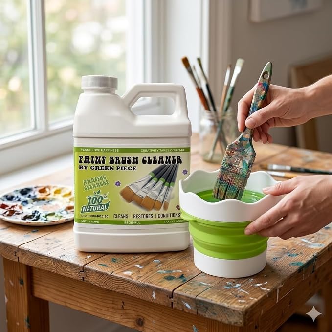 Green Piece® Paint Brush Cleaner & Restorer - Image 9