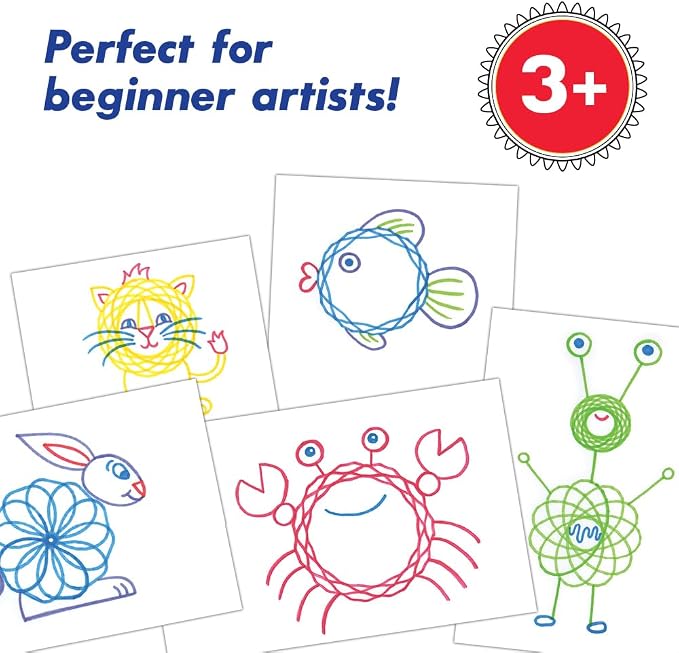 Spirograph Jr. — Jumbo Sized Gears Classic Retro Toy - Image 4