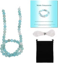 6mm Matte Light Amazonite Bead, 15-Inch Matte Round Loose Stone Beads by THRELE