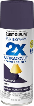 Rust-Oleum Painter's Touch 2X Ultra Cover Spray Paint, Satin Deep Purple | by Rust-Oleum