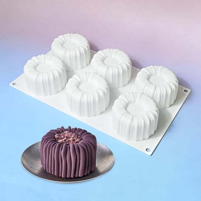 mostsom Cylinder Silicone Mousse Mold, Baking Tool - Image 9