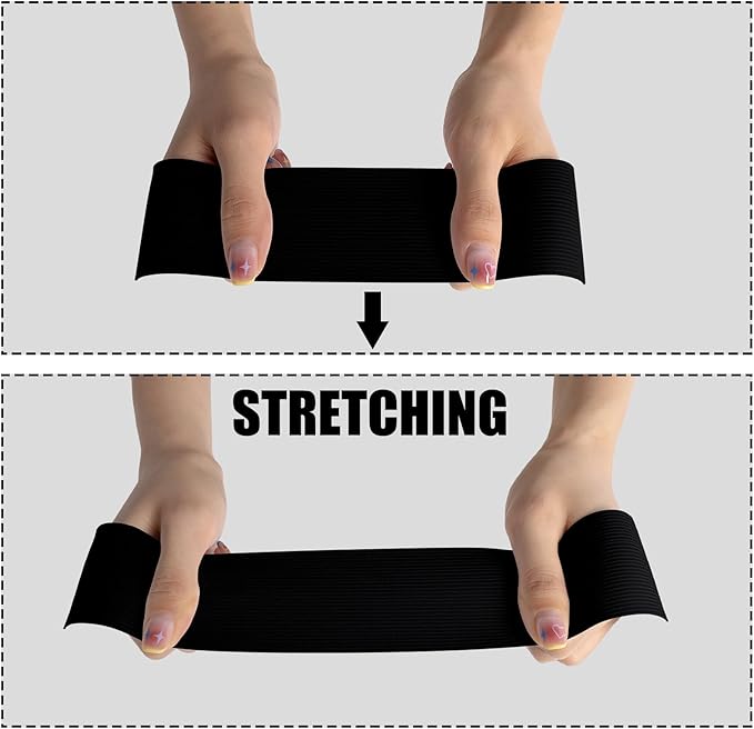 Elastic Band for Sewing, 2 Inch x 12 Yard High Elasticity Sewing Elastic Bands - Image 7
