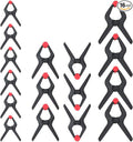 WORKPRO 16-Piece Nylon Spring Clamp Set-4pc 6-1/2", by WORKPRO
