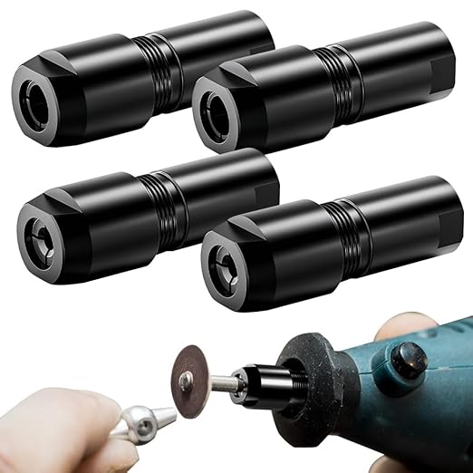 Angle Grinder Conversion Accessories Adapter Kit, 2025 Bloomy Flower Calendar, Interface Connector Adapter for Angle Grinder Polisher Drill Bit Connecting Tool for 6mm+3mm Conversion (2 set-6mm+3mm)