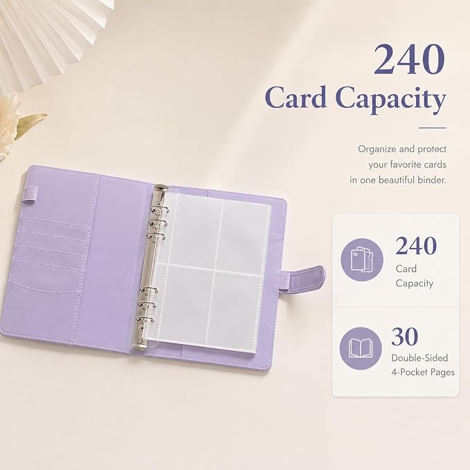 A5 Kpop Photocard Binder, 6-Ring Collector’s Album - Image 2