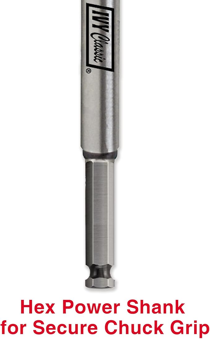 IVY Classic 46312 3/4 x 18-Inch Power Auger, High-Carbon Steel, 1/Tube