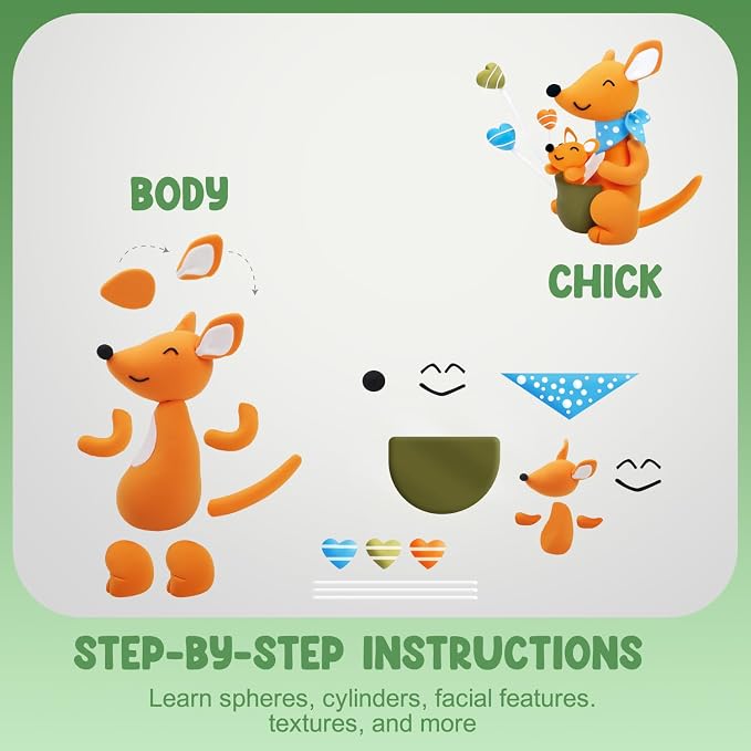 LOUFOR Air Dry Clay Kits - Image 3