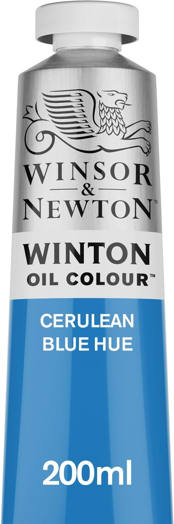 Winsor & Newton Winton Oil Color, 200ml Tube, Cerulean Blue Hue by WinsorNewton