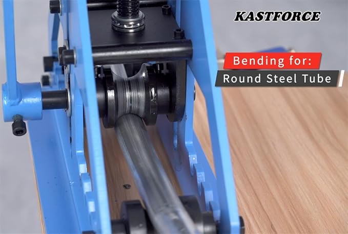 KF5013 Tube Roller bender Pipe Rolling Machine With 6 Dies For Both Round And Square Tubes