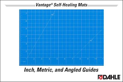 Dahle Vantage 10694 Premium Self-Healing Cutting Mat, 1/2" Grid, 5 Layers - Image 3