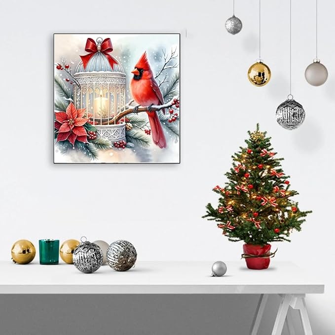 Cardinal Stamped Cross Stitch Kits - Image 3