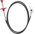Flexible grabberDrain Snake Tool - The Ultimate 76inch Flexible Grabber for Hair, Unclog Any Drain in Minutes! Gunk & Debris in Sinks, Showers & Tubs. No More Chemicals, Just Quick Results!