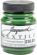 Jacquard Textile Color Emerald Green by Jacquard