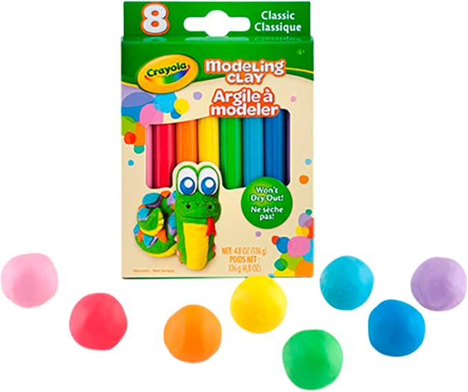 Crayola Modeling Clay, 3/5 Ounce Packs - Image 2