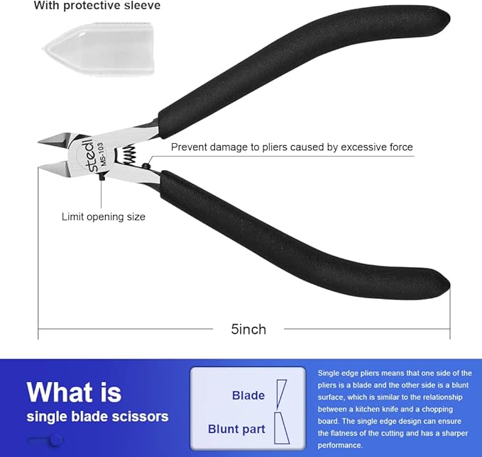 stedi 5-inch Model Nippers, - Image 5