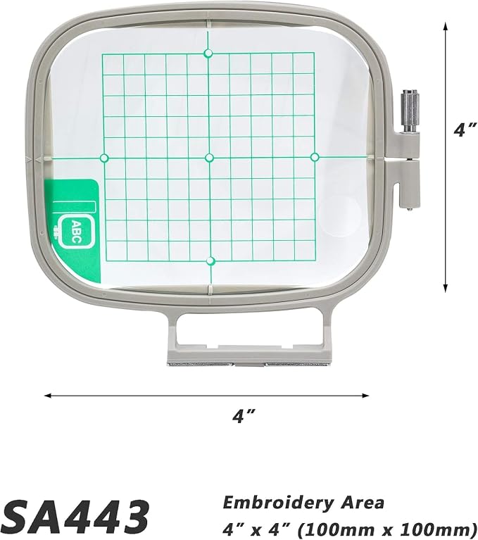 Sew Tech Embroidery Hoop SA443 for Brother PE900 PE800 SE2000 SE1900 Innovis - Image 2