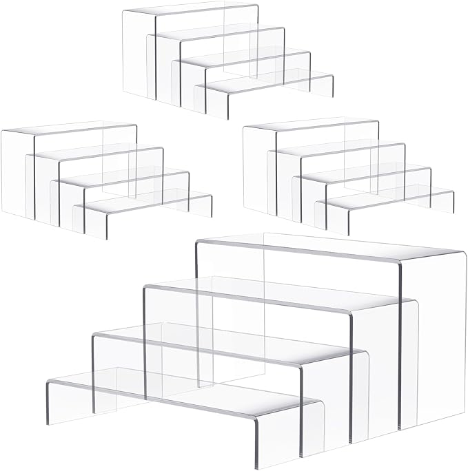Anglelife 16 pcs 2 Set Acrylic Risers by Anglelife