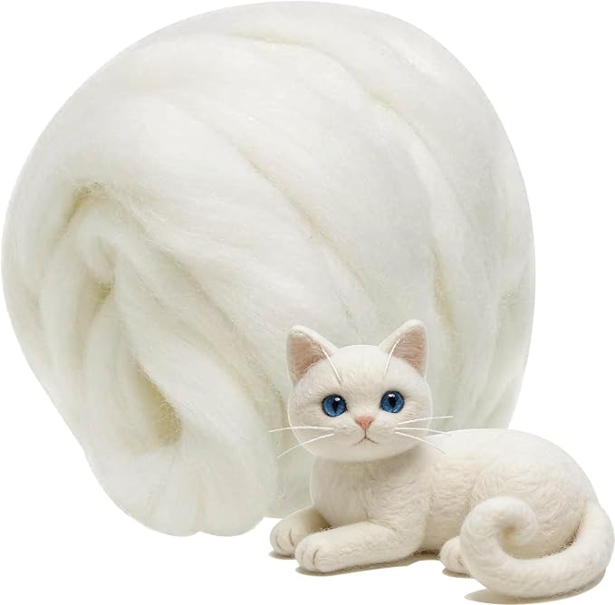 FYANER Wool Roving by MakeEveryProductCarefully