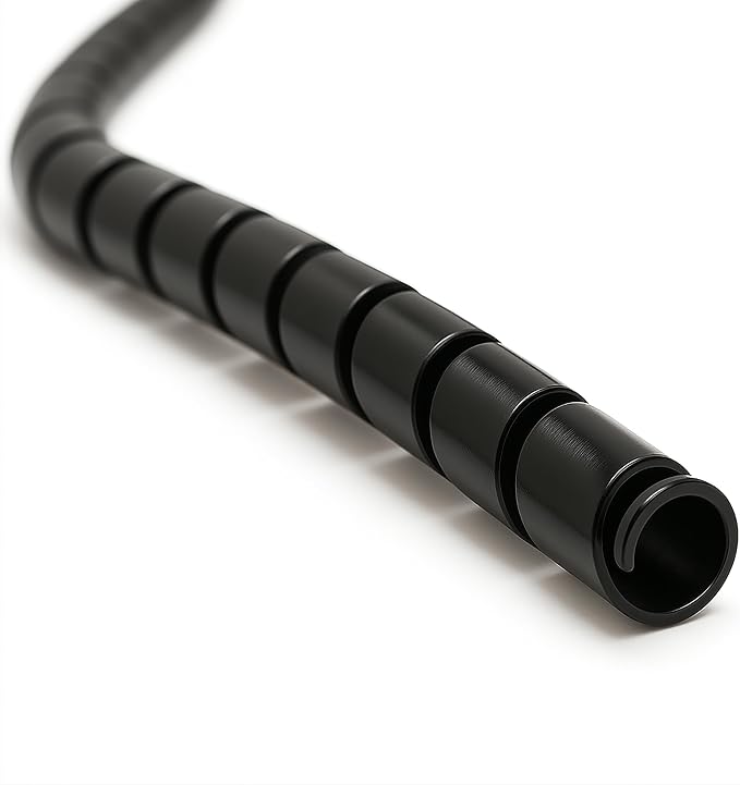 Electriduct 2 Inch Heavy Duty Spiral Wrap HDPE Flexible Plastic Cable Sleeve by Electriduct