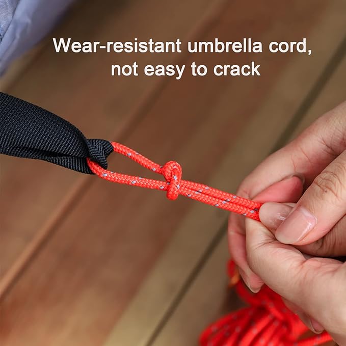 8 Pack 4mm Guy Lines Ultralight Tent Cords with Aluminum Adjuster Tensioner Outdoor Camping Guylines Ropes for Tent Tarp,Climbing,Hiking Backpacking (Black)