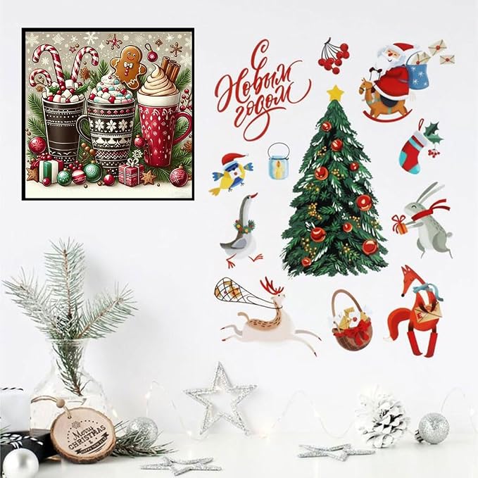 Christmas Stamped Cross Stitch Kits - Image 3