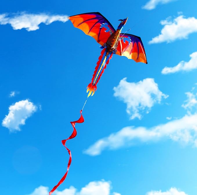 HENGDA KITE-Upgrade Classical Dragon Kite Stereoscopic Dragon Kites - Image 7