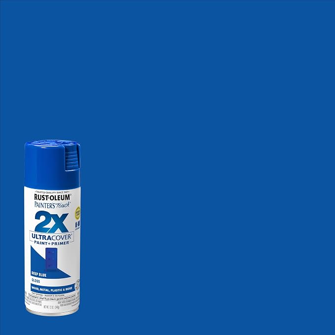 Rust-Oleum 334032 Painter's Touch 2X Ultra Cover Spray Paint, 12 oz, Gloss Deep - Image 2