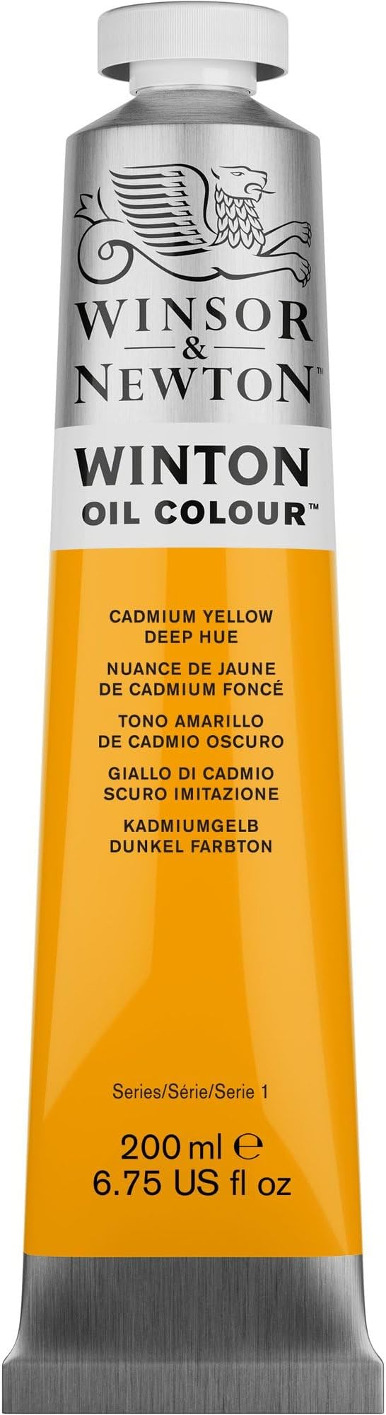 Winsor & Newton Winton Oil Color, 200ml Tube, Cadmium Yellow Deep Hue - Image 12