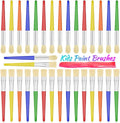 Anezus 30 Kids Paint Brushes Set by anezus