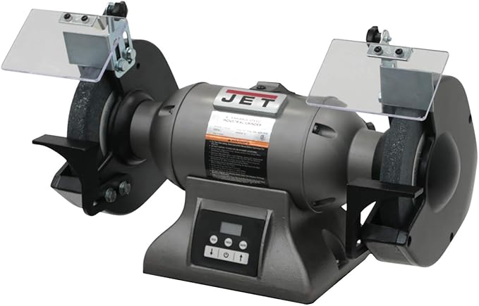 JET 8-Inch Variable-Speed Bench Grinder, 1 HP, 115/230V 1Ph (Model IBG-8VS)