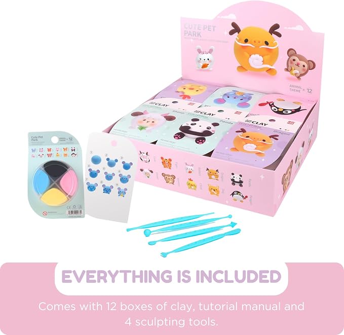 LOUFOR Air Dry Clay Kits - Image 6