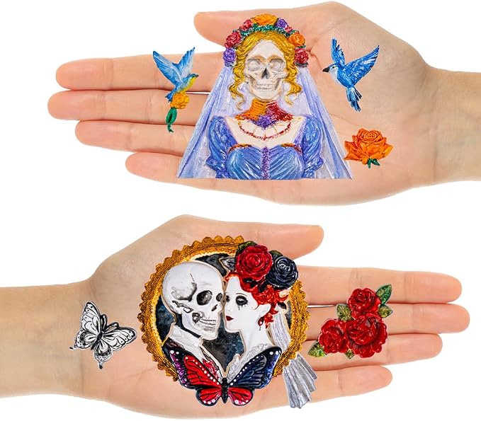 Skeleton Bride and Groom Clay Molds - Image 5
