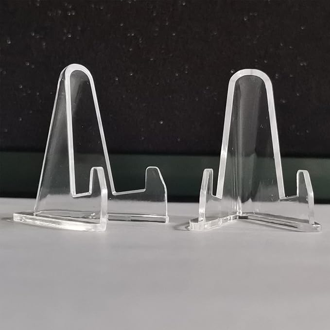 LRANFOW Coin Stand 50 PCS 1.4" Acrylic Stands - Image 6