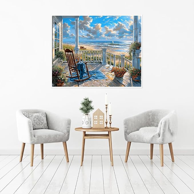 Clendo Landscape Paint by Numbers Kit - Image 6