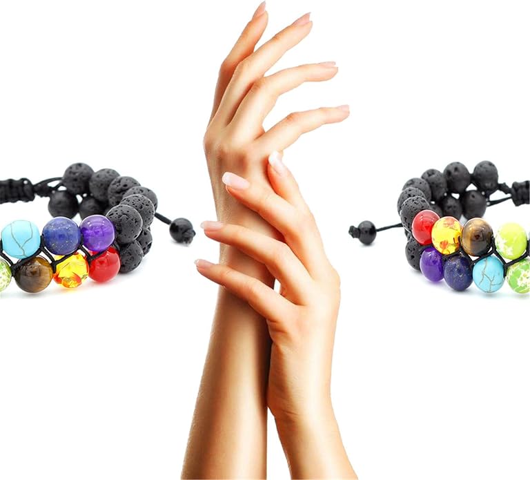 ONLYJUMP Planet Bracelet Solar System Universe Galaxy Bracelet Handmade Natural - Image 2