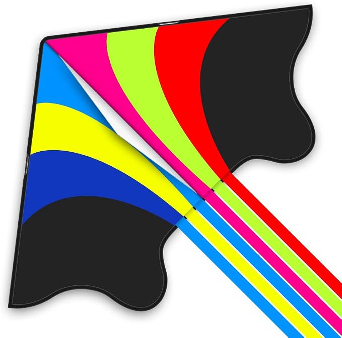 Mint's Colorful Life Delta Kite by MintsColorfulLife