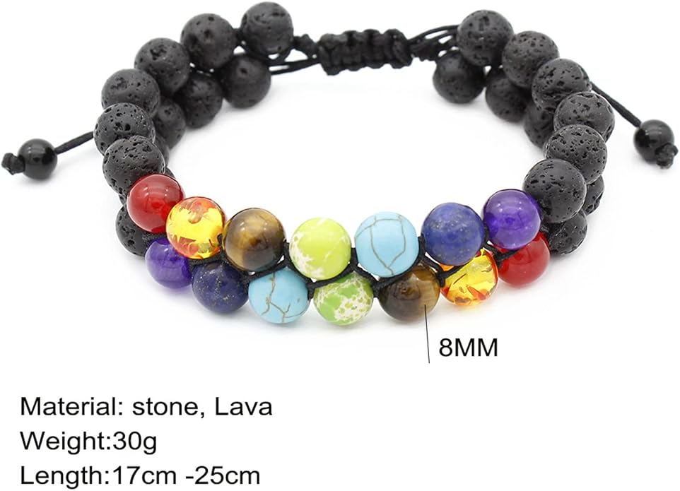 ONLYJUMP Planet Bracelet Solar System Universe Galaxy Bracelet Handmade Natural - Image 4