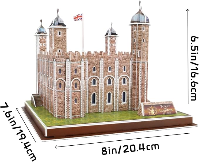 Architecture World Famous of 3D Puzzle.Build Your Own Collection of 17 Global - Image 2
