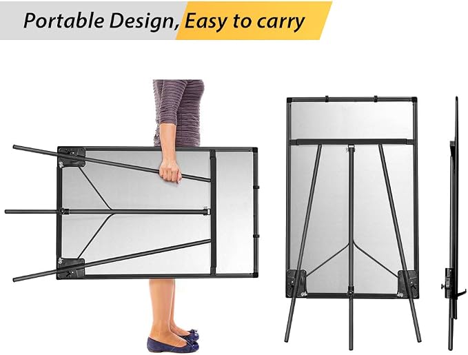 Maxtek Easel Whiteboard 40 x 28, Stand Tripod - Image 5