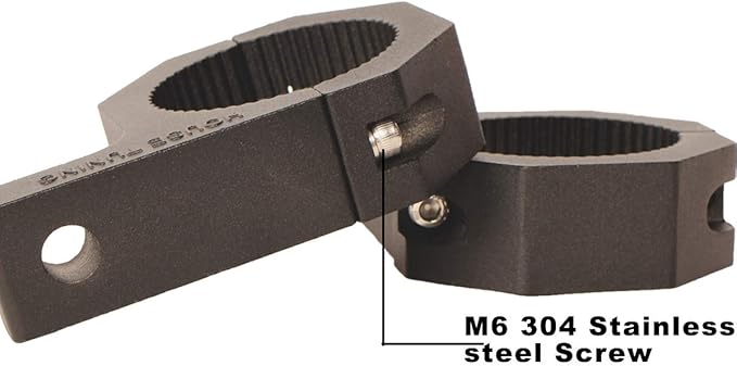 Roll Bar Clamps - 2.5 inch Clamp Bracket, Led Light Mount, Roll Bar Mounting Brackets (Pack 4)