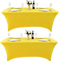2-Pack 8ft Spandex Table Covers by Unknown