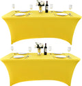 2-Pack 4ft Spandex Table Covers by Unknown